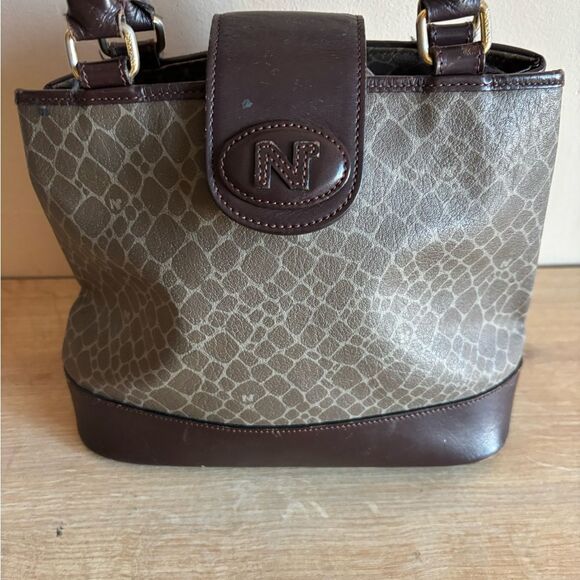 Nina Ricci vintage leather tote - Picture 2 of 8